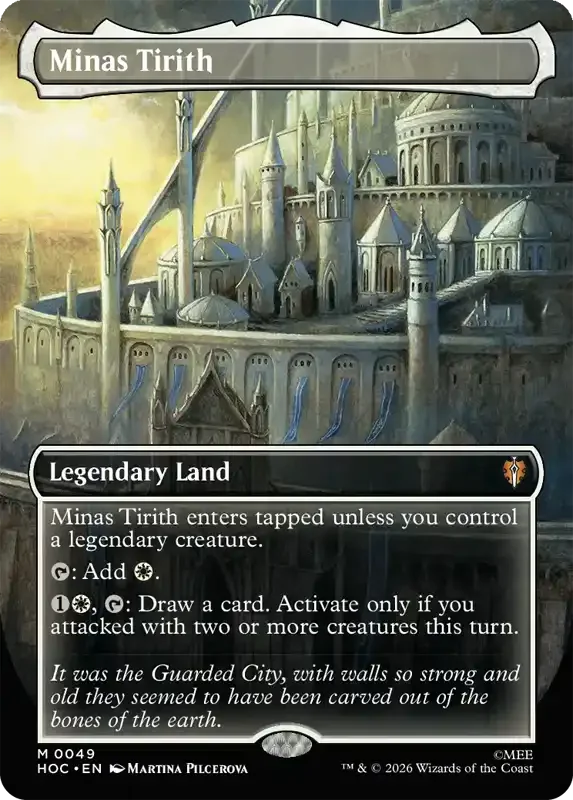 MTG Hobbit Set List - Minas Tirith