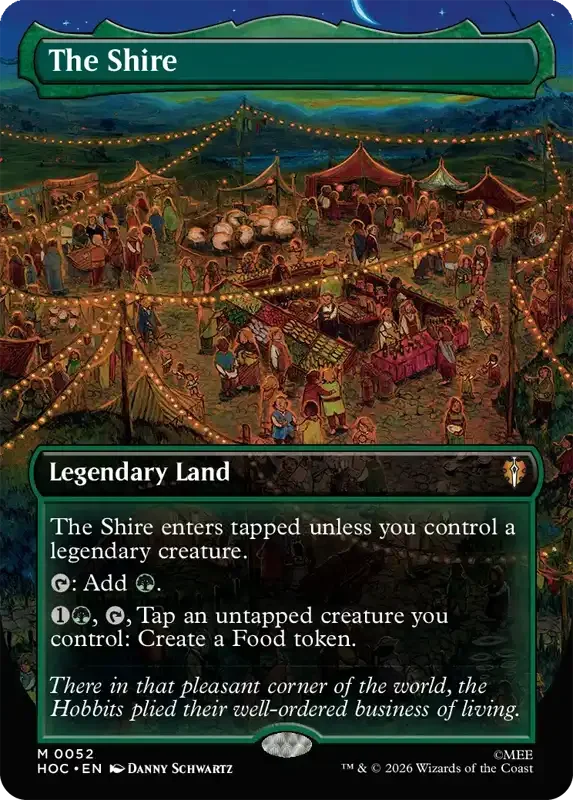 MTG Hobbit Set List - The Shire