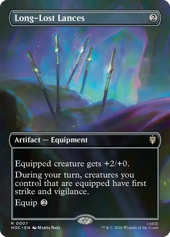 MTG Hobbit Set List - Long-Lost Lances