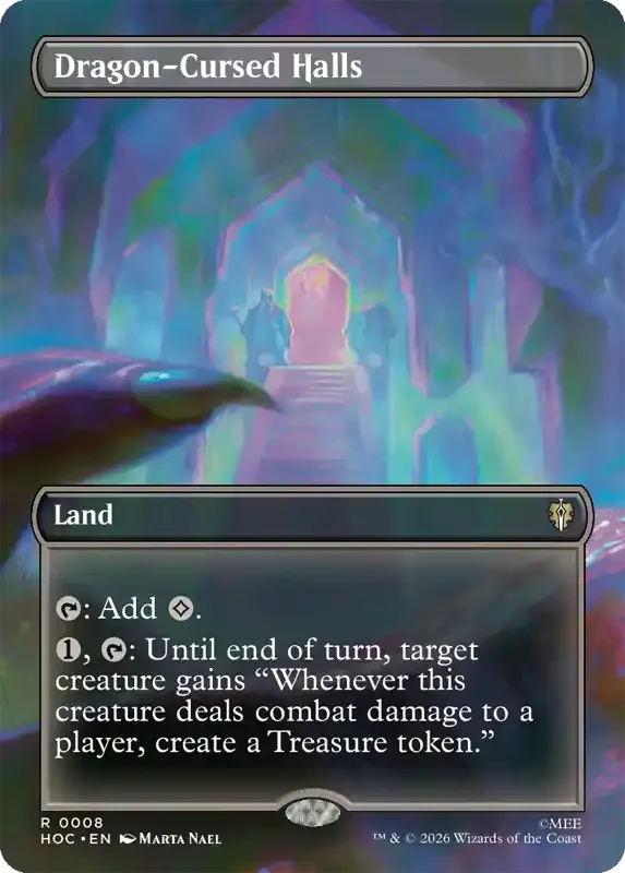 MTG Hobbit Set List - Dragon-Cursed Halls