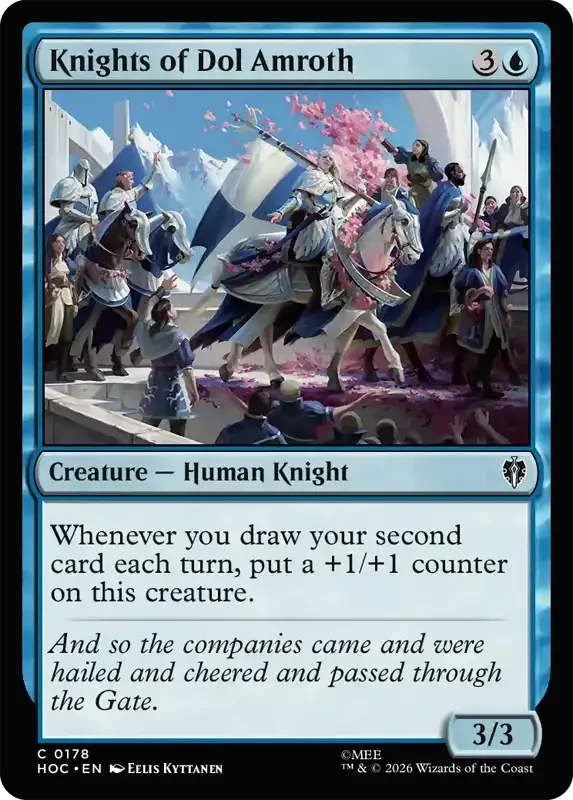 MTG Hobbit Set List - Knights of Dol Amroth