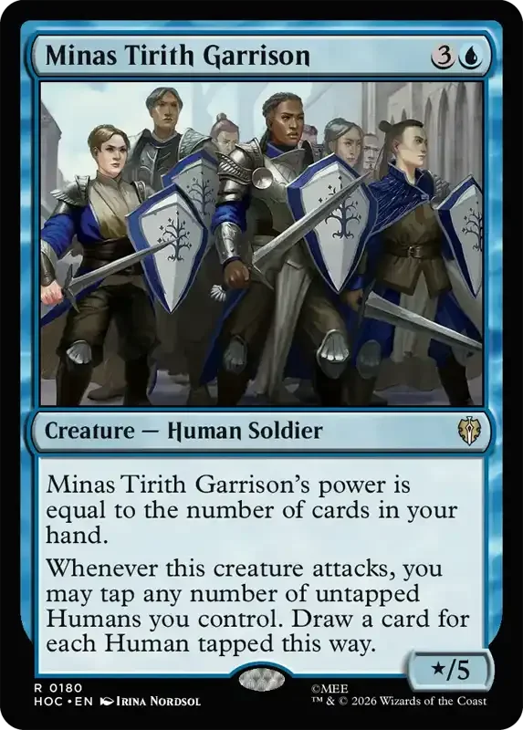 MTG Hobbit Set List - Minas Tirith Garrison
