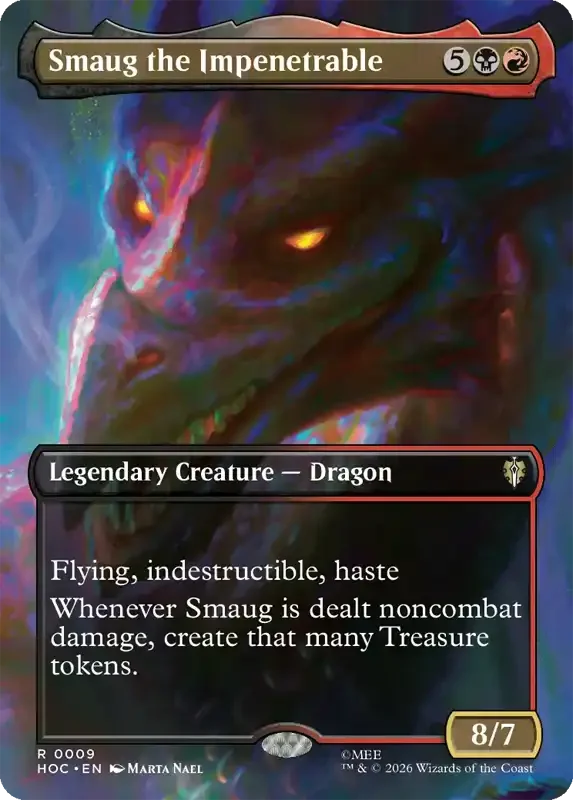 MTG Hobbit Set List - Smaug the Impenetrable