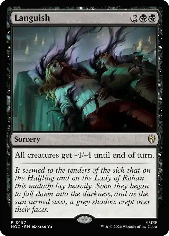 MTG Hobbit Set List - Languish