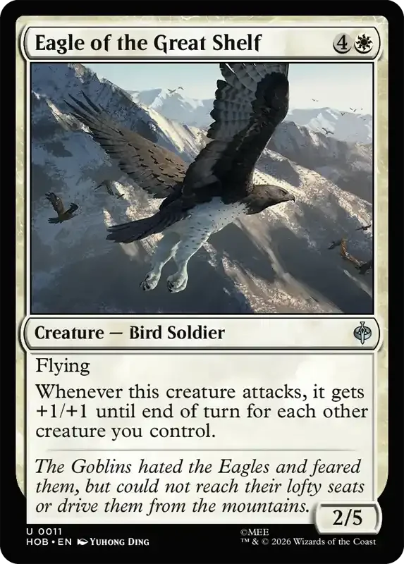MTG Hobbit Set List - Eagle of the Great Shelf