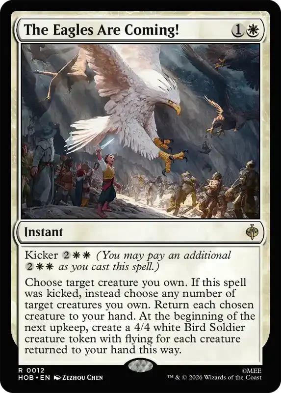 MTG Hobbit Set List - The Eagles Are Coming!
