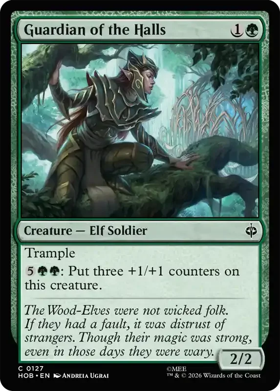 MTG Hobbit Set List - Guardian of the Halls