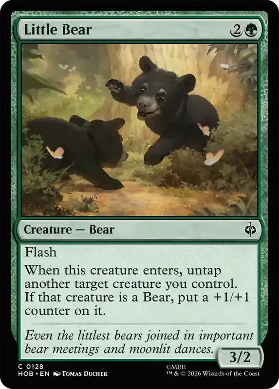MTG Hobbit Set List - Little Bear