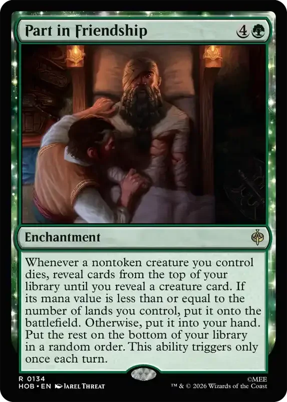 MTG Hobbit Set List - Part in Friendship