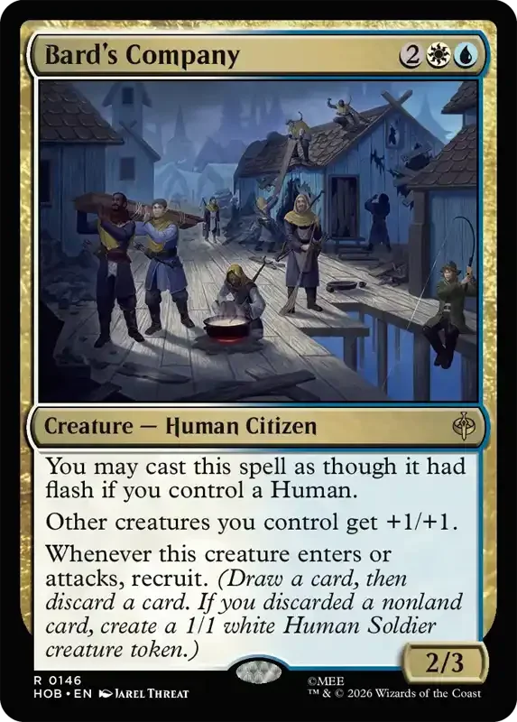 MTG Hobbit Set List - Bard's Company