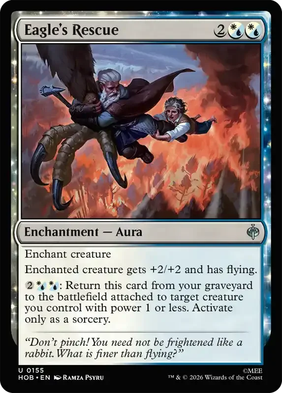 MTG Hobbit Set List - Eagle's Rescue