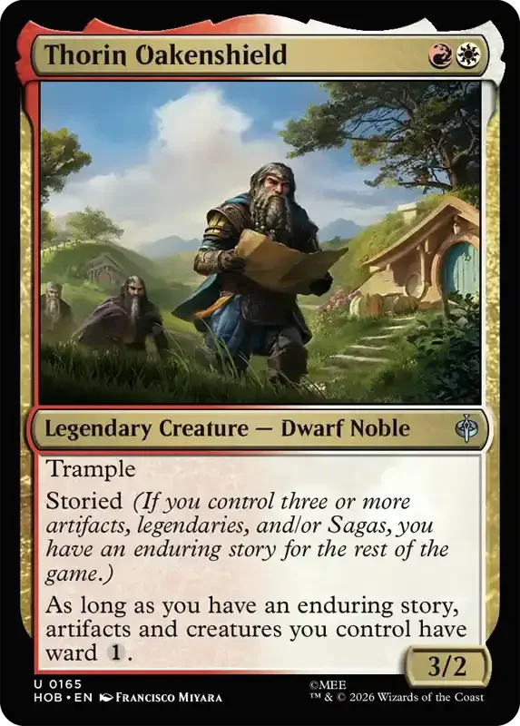 MTG Hobbit Set List - Thorin Oakenshield