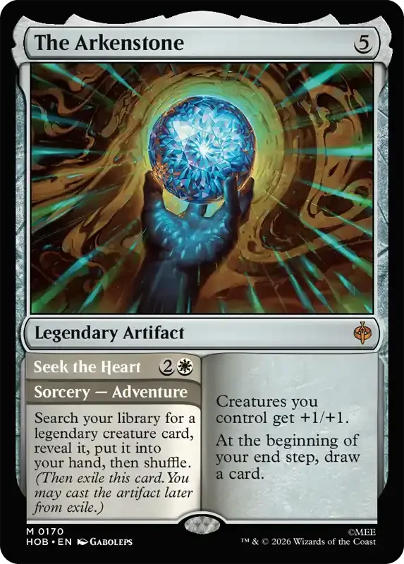 MTG Hobbit Set List - The Arkenstone