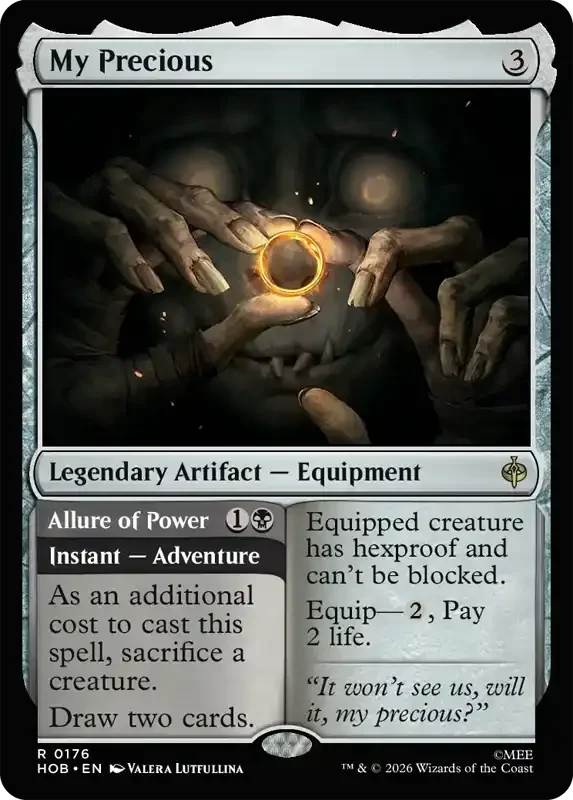MTG Hobbit Set List - My Precious