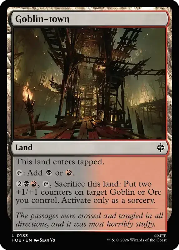 MTG Hobbit Set List - Goblin-town