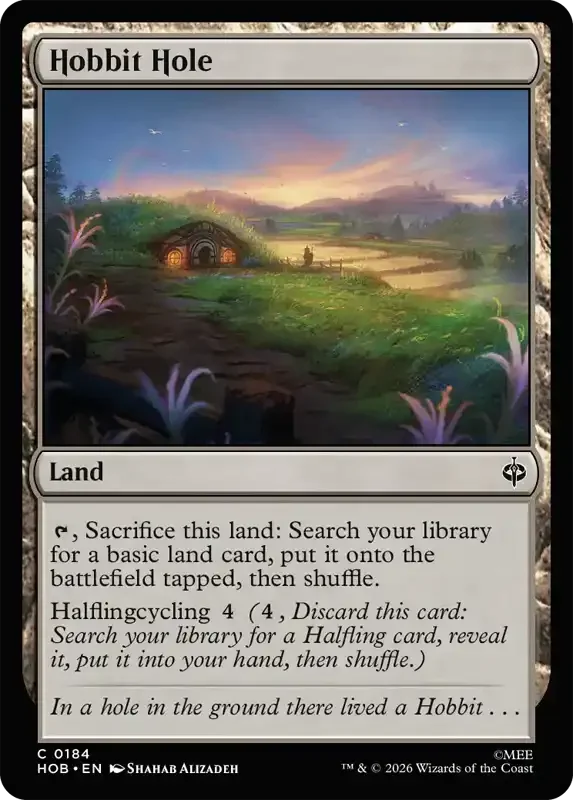 MTG Hobbit Set List - Hobbit Hole