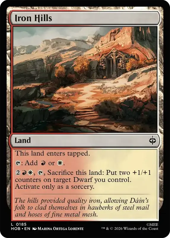 MTG Hobbit Set List - Iron Hills