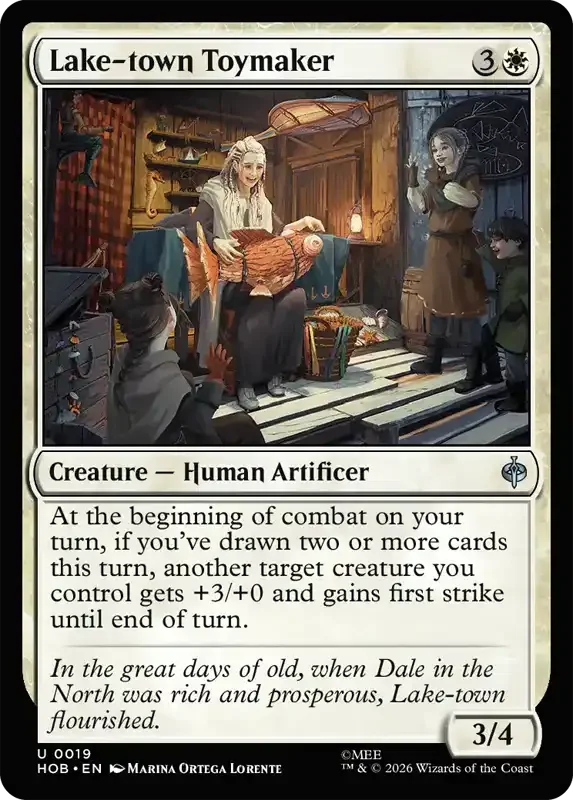 MTG Hobbit Set List - Lake-town Toymaker