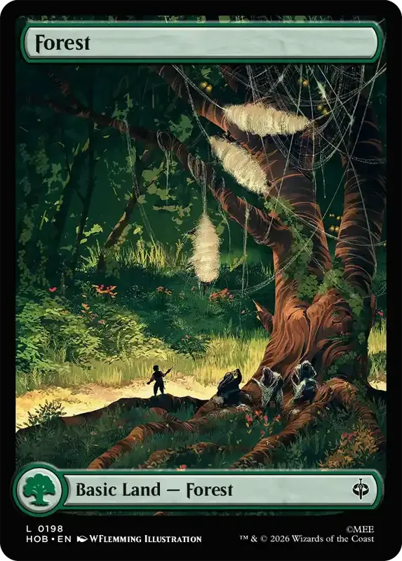 MTG Hobbit Set List - Forest (V2)