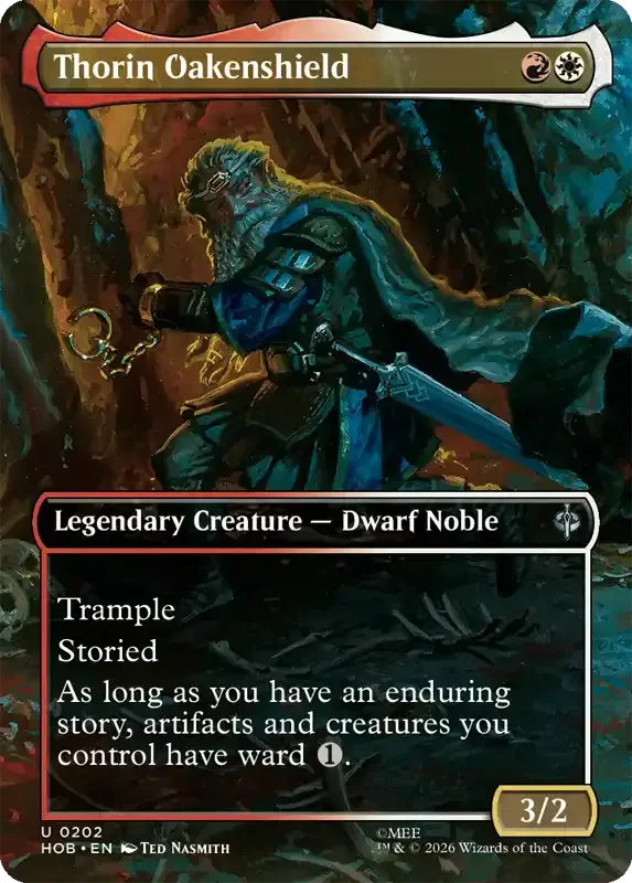 MTG Hobbit Set List - Thorin Oakenshield (V2)