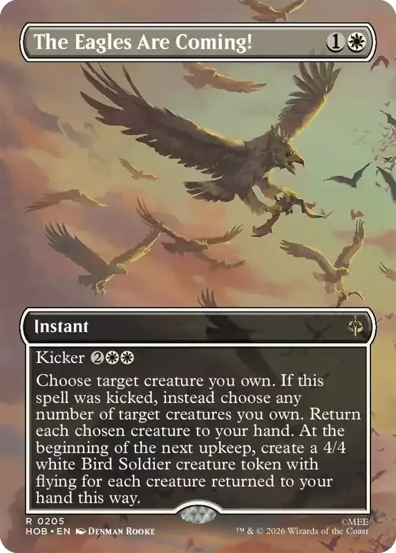 MTG Hobbit Set List - The Eagles Are Coming! (V2)