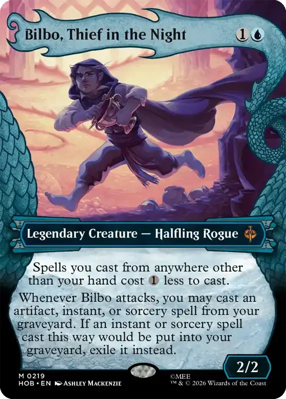 MTG Hobbit Set List - Bilbo, Thief in the Night (V2)