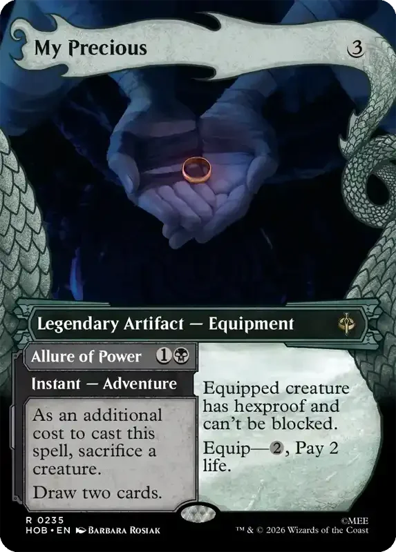 MTG Hobbit Set List - My Precious (V2)