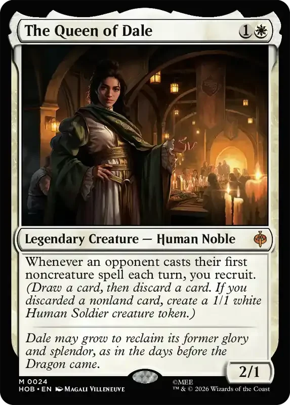 MTG Hobbit Set List - The Queen of Dale