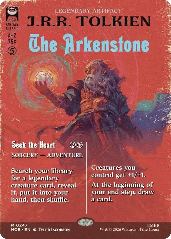 MTG Hobbit Set List - The Arkenstone (V3)