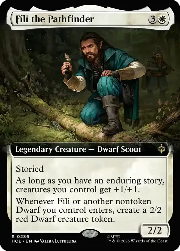 MTG Hobbit Set List - Fíli the Pathfinder (V2)