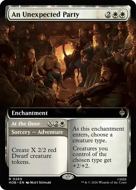 MTG Hobbit Set List - An Unexpected Party (V2)