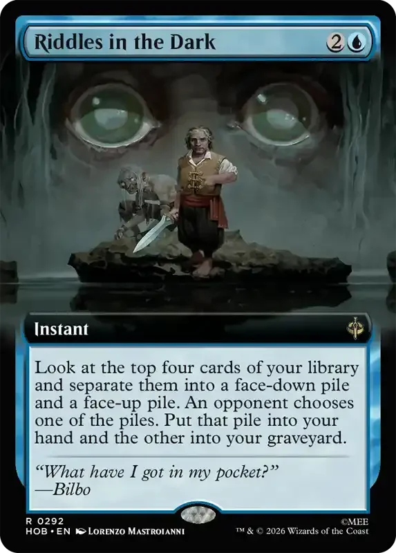 MTG Hobbit Set List - Riddles in the Dark (V2)