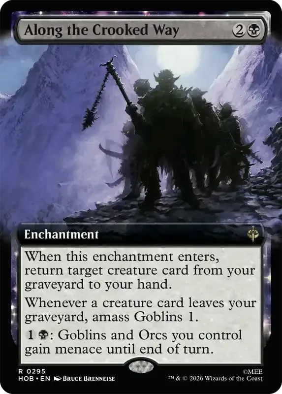 MTG Hobbit Set List - Along the Crooked Way (V2)
