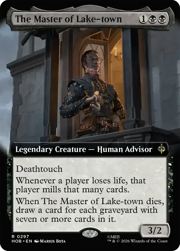 MTG Hobbit Set List - The Master of Lake-town (V2)
