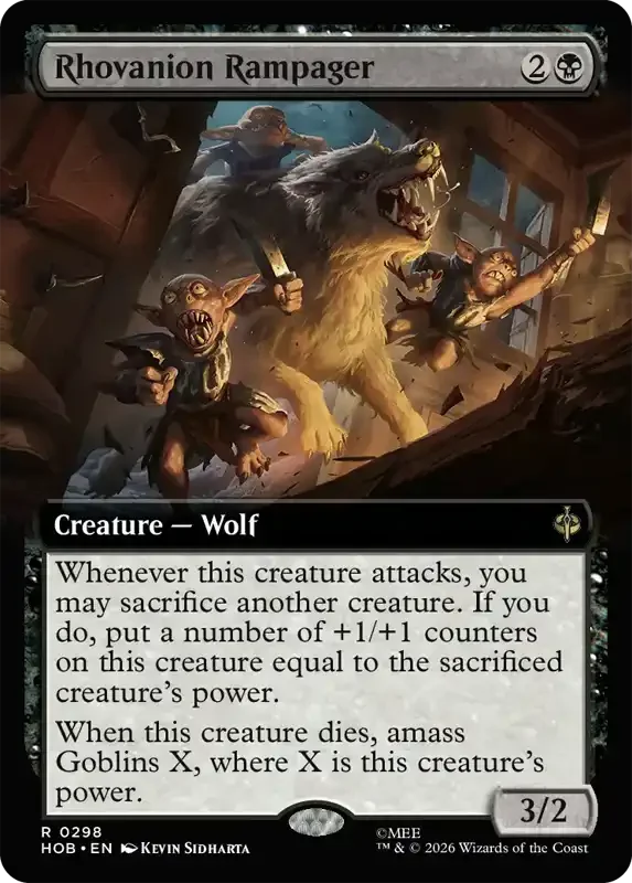 MTG Hobbit Set List - Rhovanion Rampager (V2)