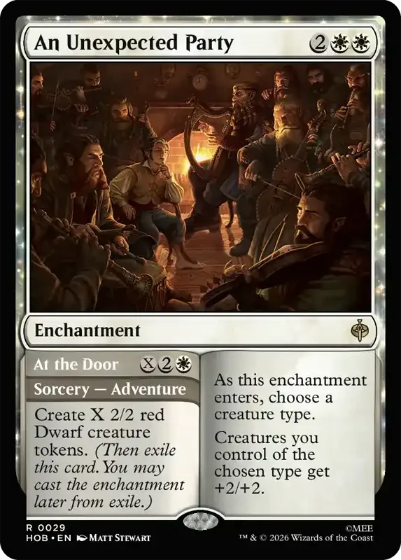 MTG Hobbit Set List - An Unexpected Party