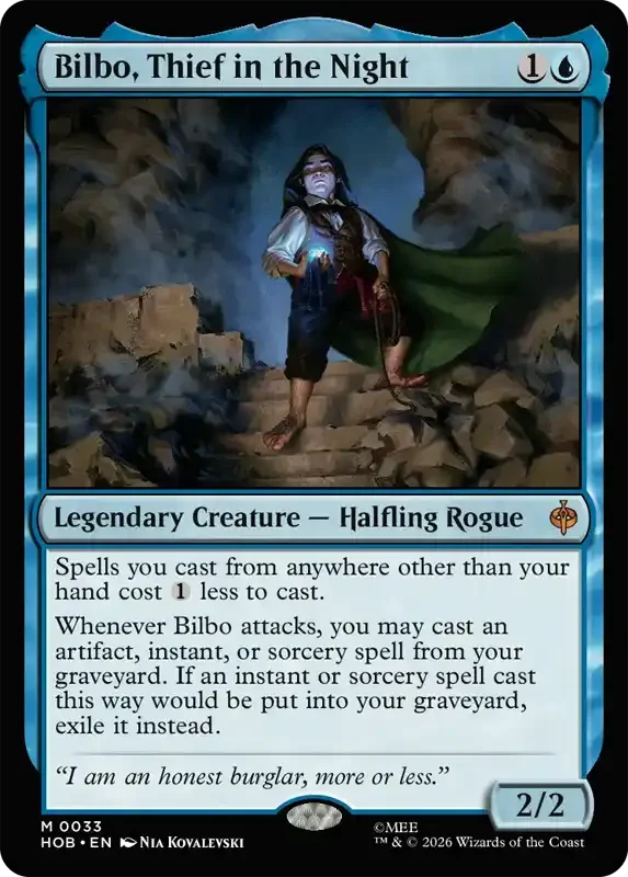 MTG Hobbit Set List - Bilbo, Thief in the Night