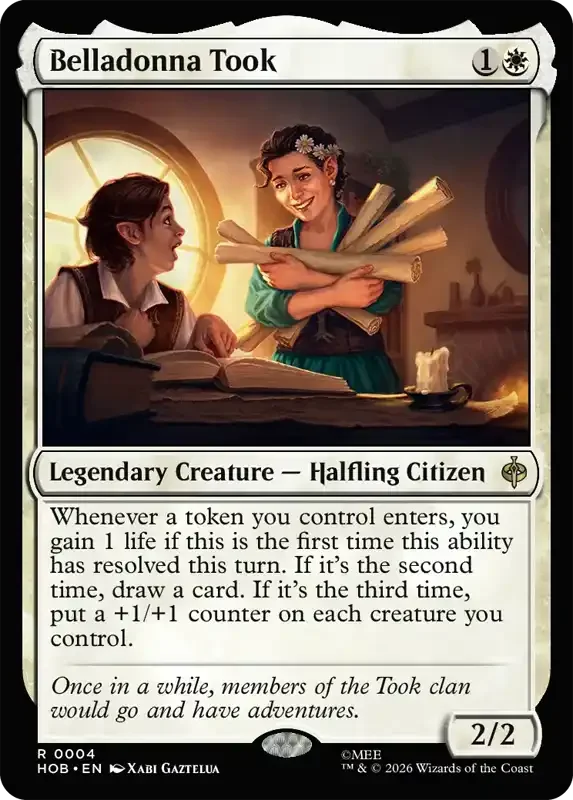 MTG Hobbit Set List - Belladonna Took