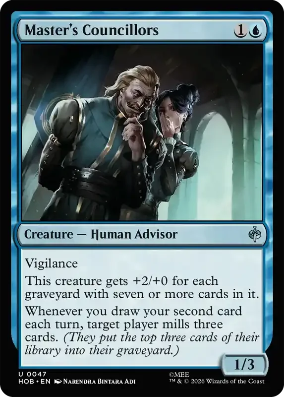 MTG Hobbit Set List - Master's Councillors