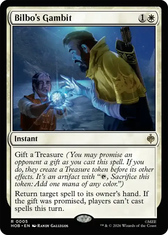 MTG Hobbit Set List - Bilbo's Gambit