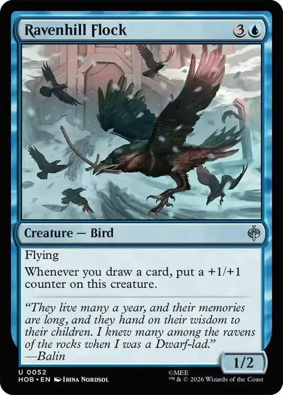 MTG Hobbit Set List - Ravenhill Flock