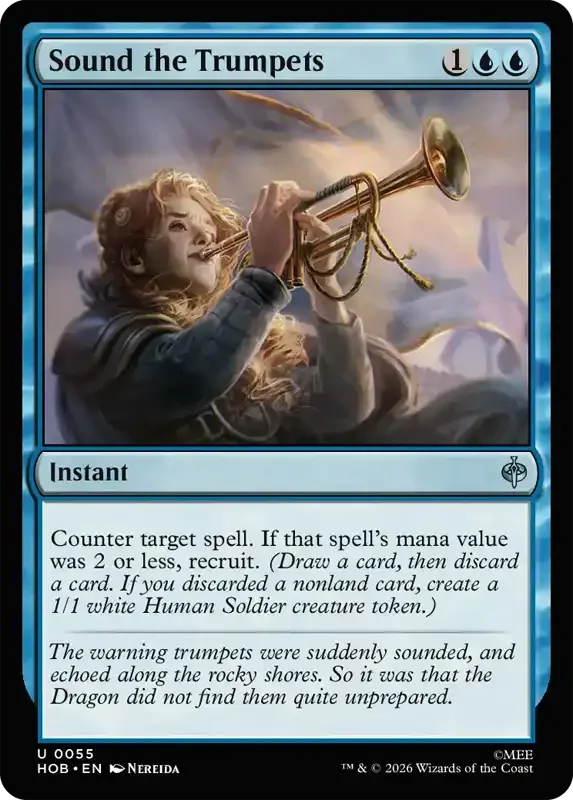 MTG Hobbit Set List - Sound the Trumpets