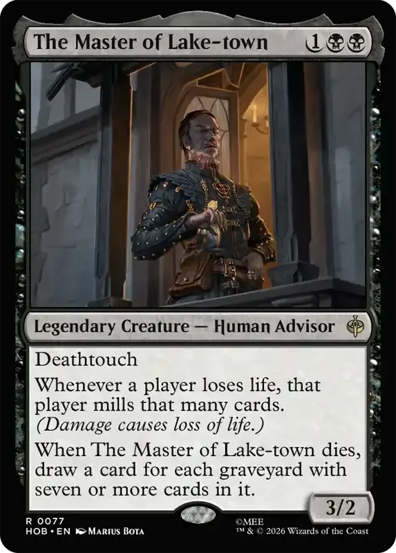 MTG Hobbit Set List - The Master of Lake-town