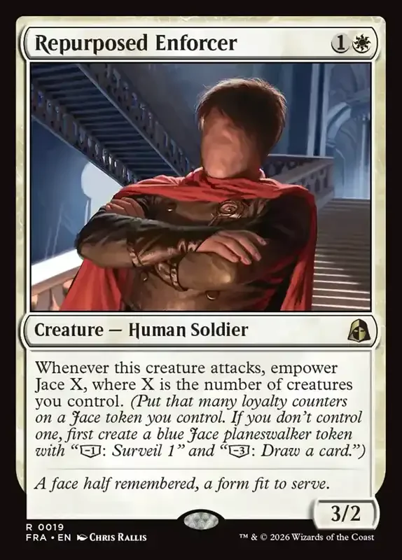 MTG Reality Fracture Card List - Repurposed Enforcer #19
