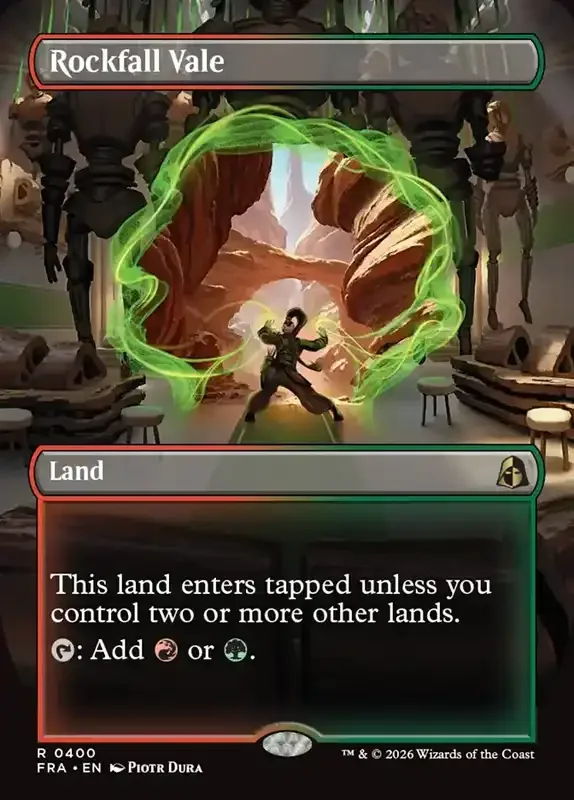 MTG Reality Fracture Card List - Rockfall Vale #400