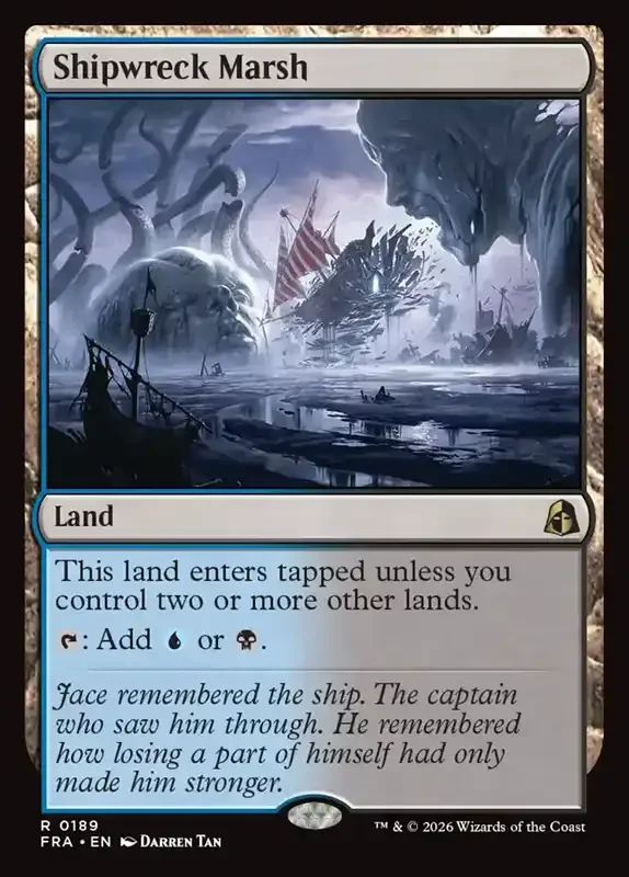 MTG Reality Fracture Card List - Shipwreck Marsh #189