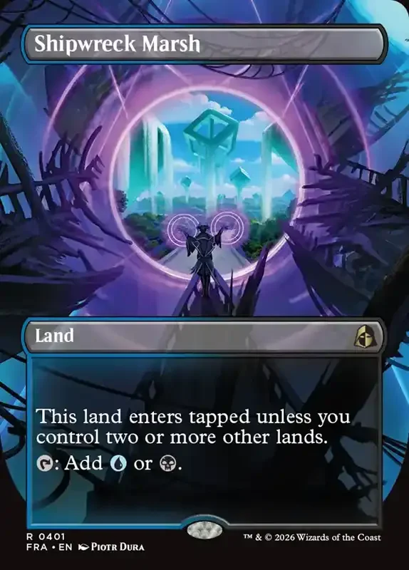 MTG Reality Fracture Card List - Shipwreck Marsh #401