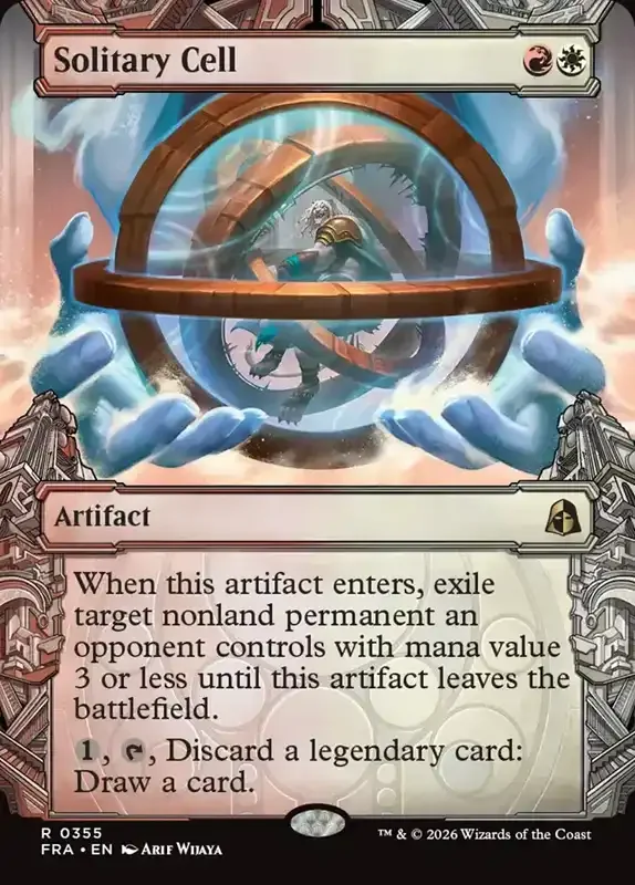 MTG Reality Fracture Card List - Solitary Cell #355