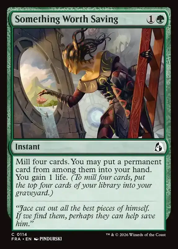 MTG Reality Fracture Card List - Something Worth Saving #114