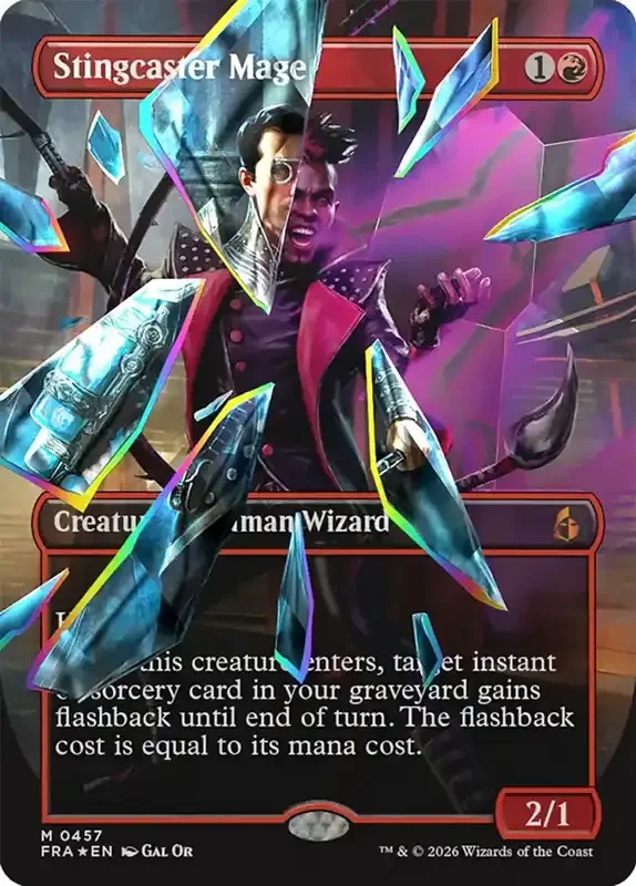 MTG Reality Fracture Card List - Stingcaster Mage #457